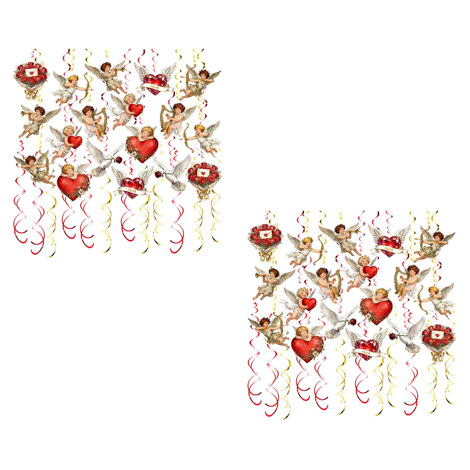 Kaeltsyn Helical Party Hanging Ornament Recycled Paper for Easy Setups Creates Beautiful Visual Decors Visual Decors