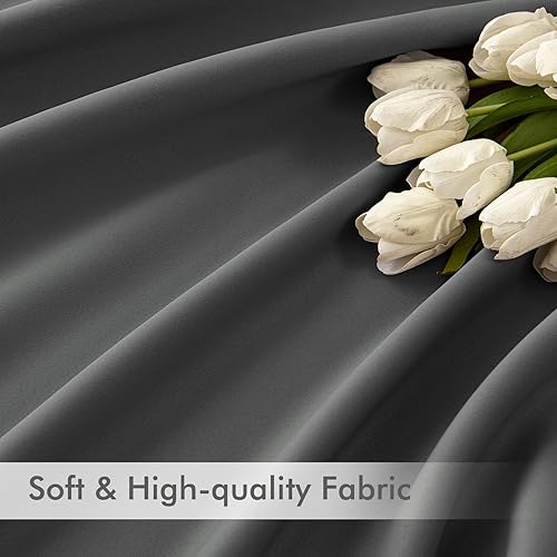 Miniatura 154 de MIULEE Cortinas Opacas de Pestaña Trasera Verde Salvia de 84 Pulgadas de Largo, Juego de 2 Paneles para Sala de Estar y Dormitorio, Privacidad