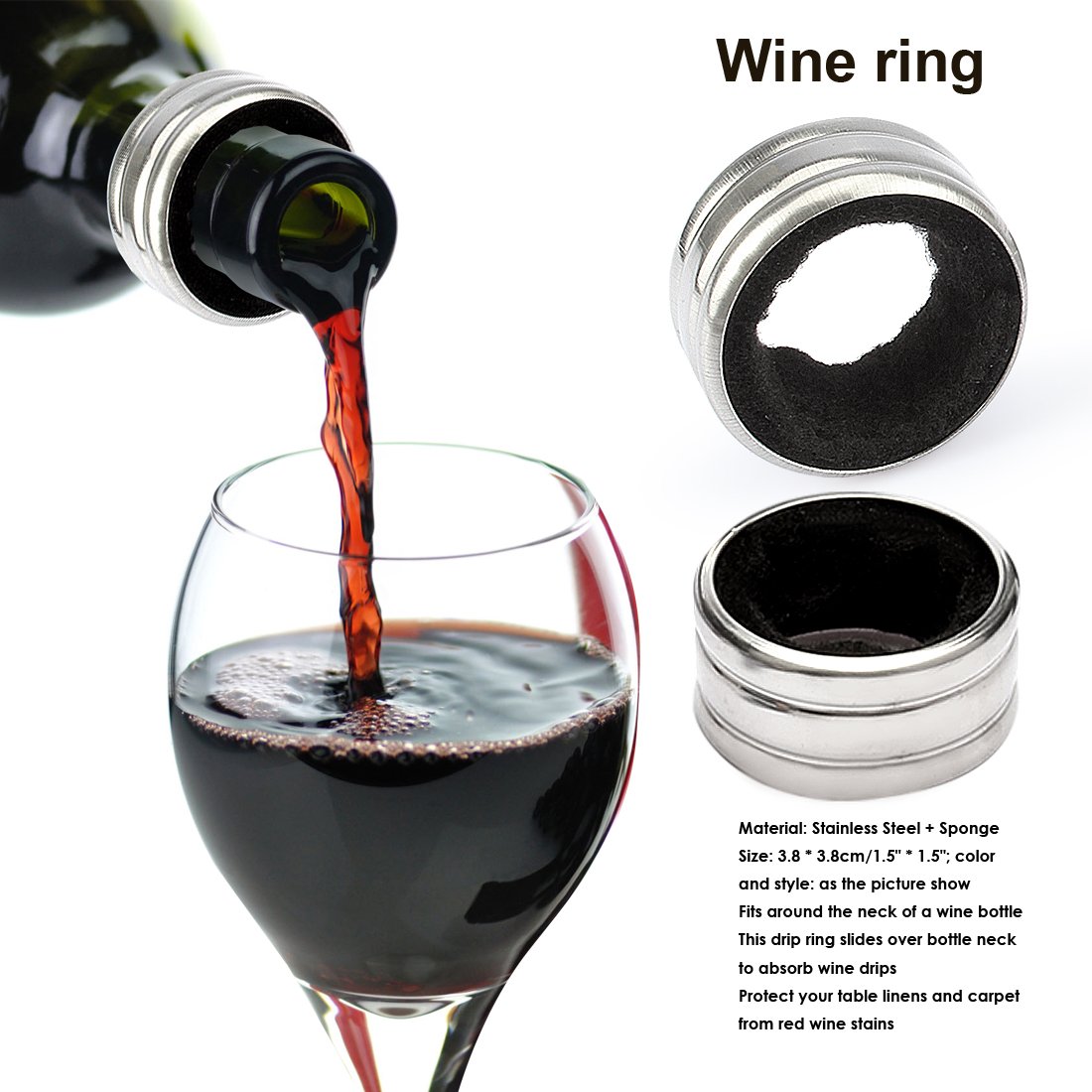 Juego de sacacorchos en caja de madera, abridor de vino de lujo, accesorios de vino