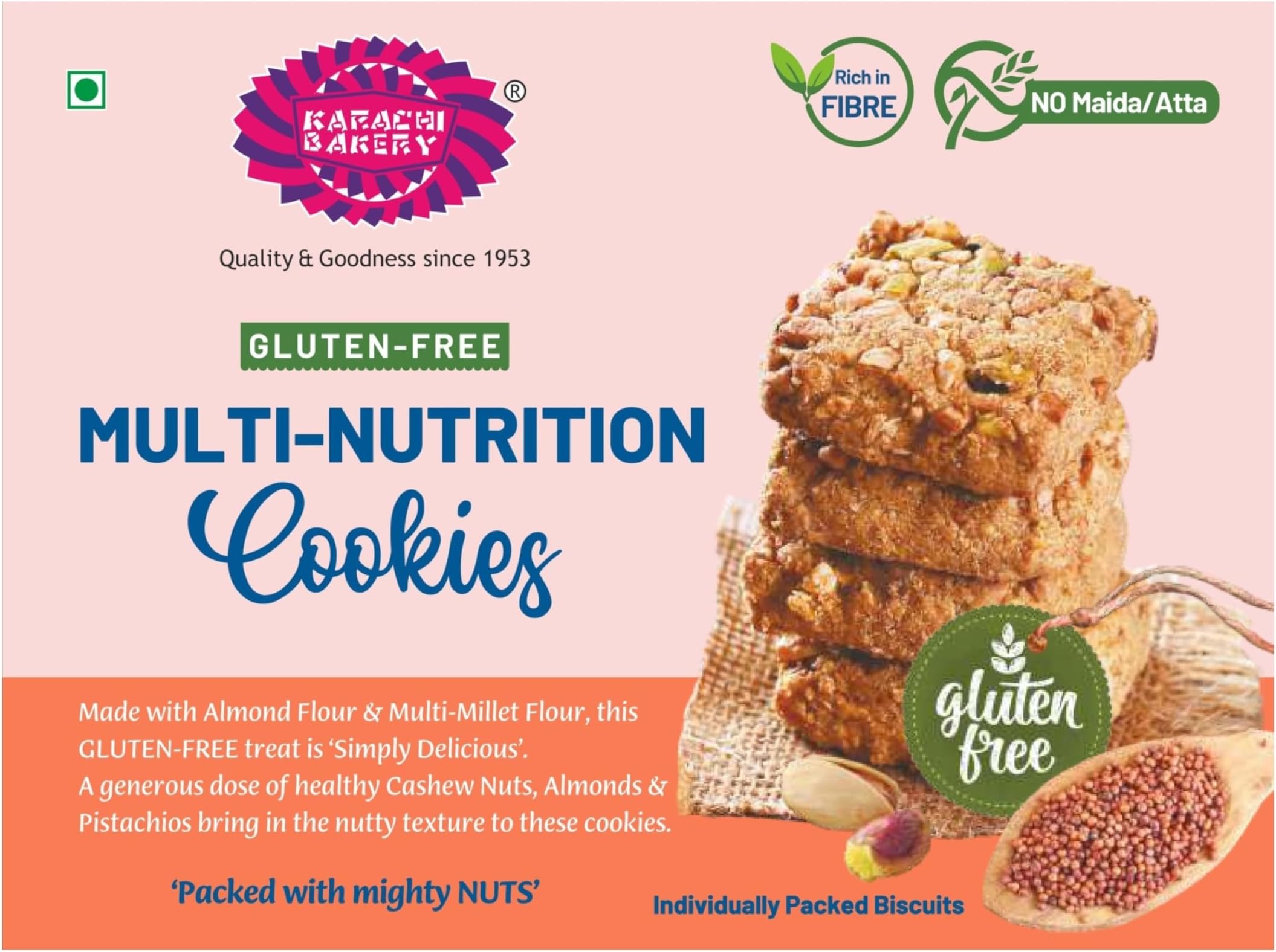 Karachi Gluten Free Biscuits (Multi Nutrition)