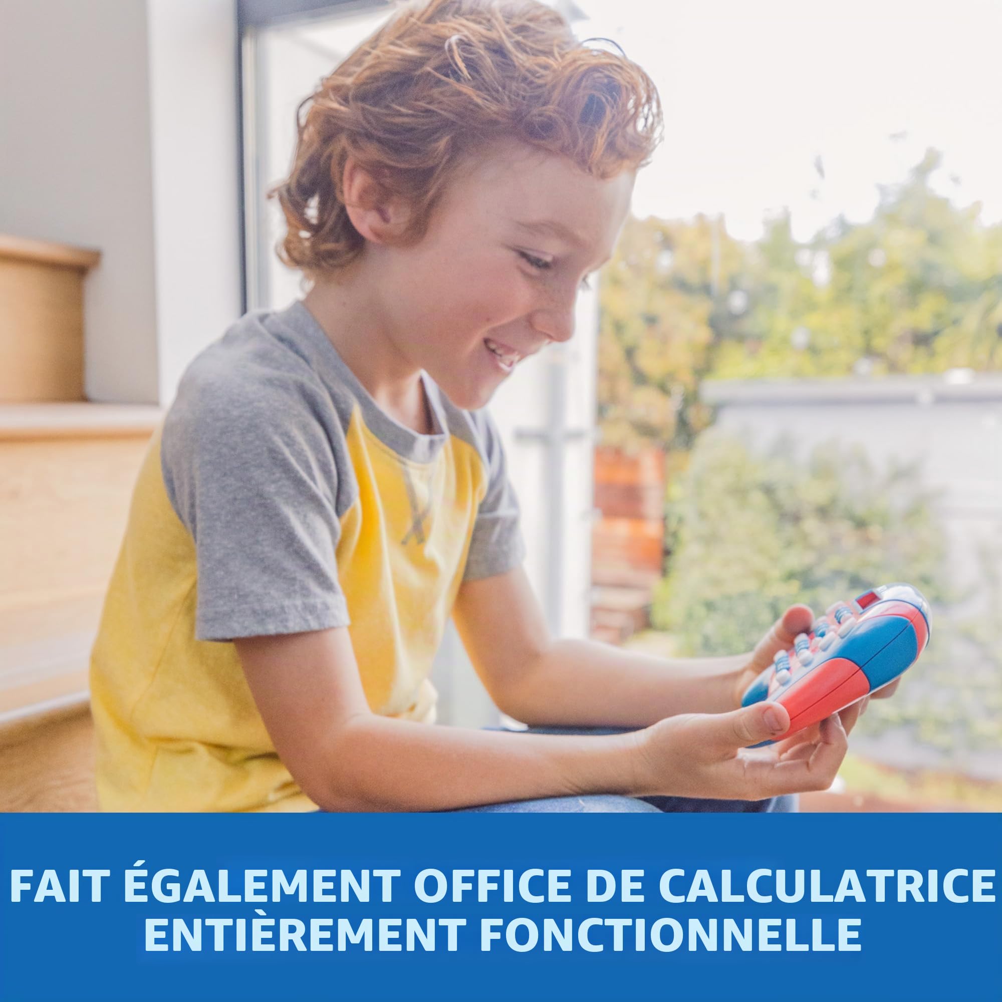 Learning Resources Math Whiz, Jeu électronique portatif, Pratique de l’Addition, de la soustraction, de la Multiplication et de la Division, Calculatrice pour Enfants, 6+