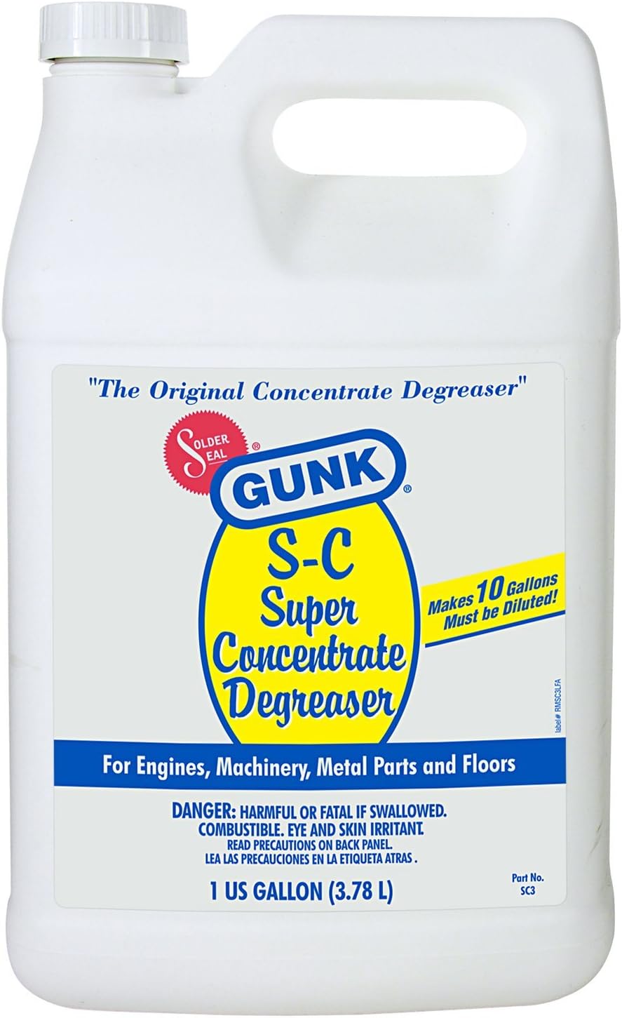 Gunk SC3 Super Concentrate Degreaser - 1 Gallon : Automotive