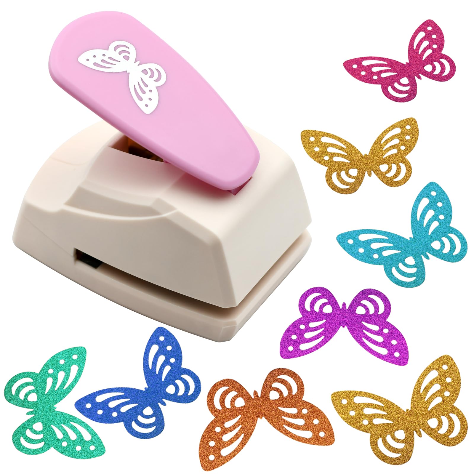 Amazon.co.jp: Ismosm クラフトパンチシェイプ ペーパーカッターホール