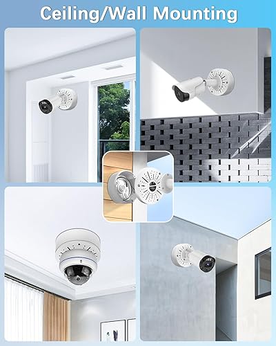 Miniatura 8 de Compatible con casi todos los tipos de cámaras caja de conexiones universal WEILAILIFE para cámara de seguridad, cable oculto, fabricado en