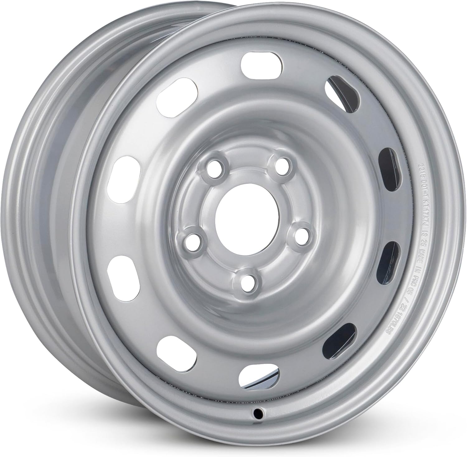 For 04-12 Dodge Ram 1500 17 Inch Silver Steel Rim - OE Direct Replacement - Road Ready Truck Wheel