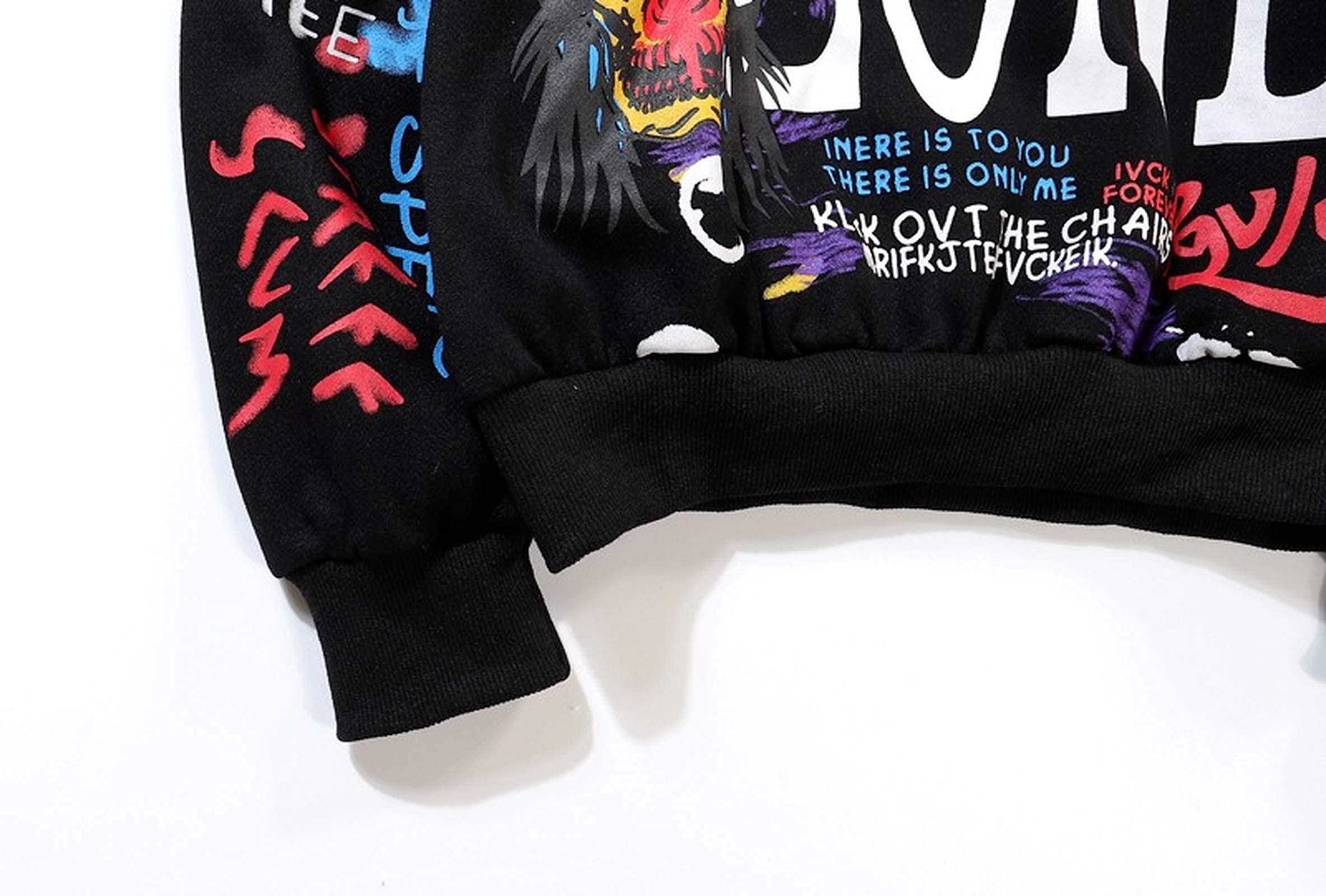 Men Women Vlone Hoodie Big V Hooded Long Sleeve Fashion