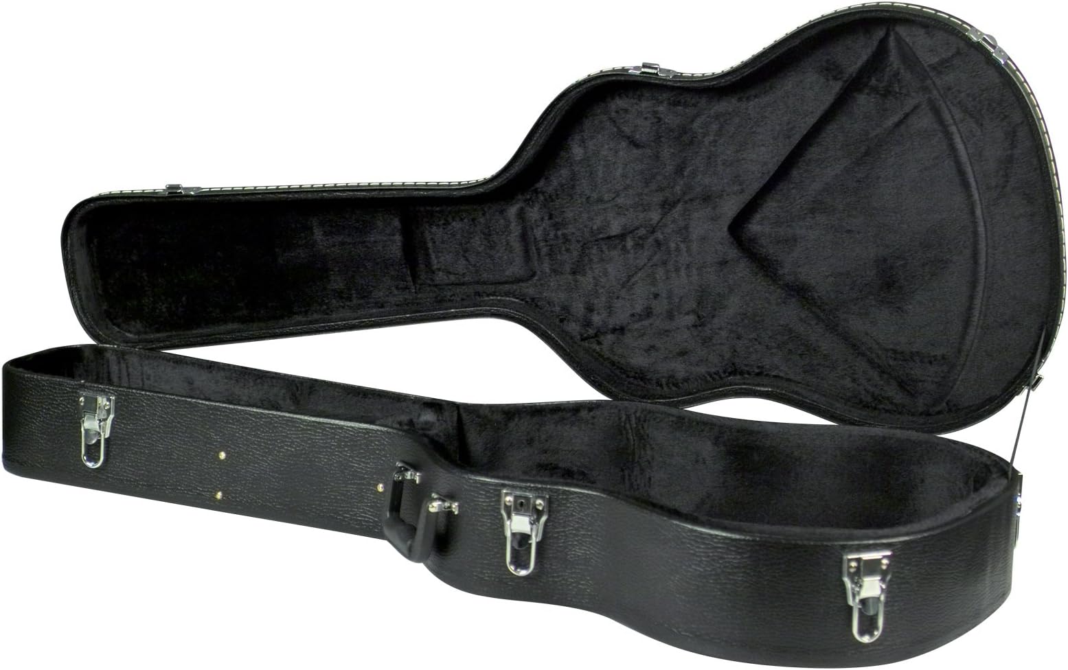 Carrion C-1502 Black Hardshell Classical/Resophonic Guitar Case