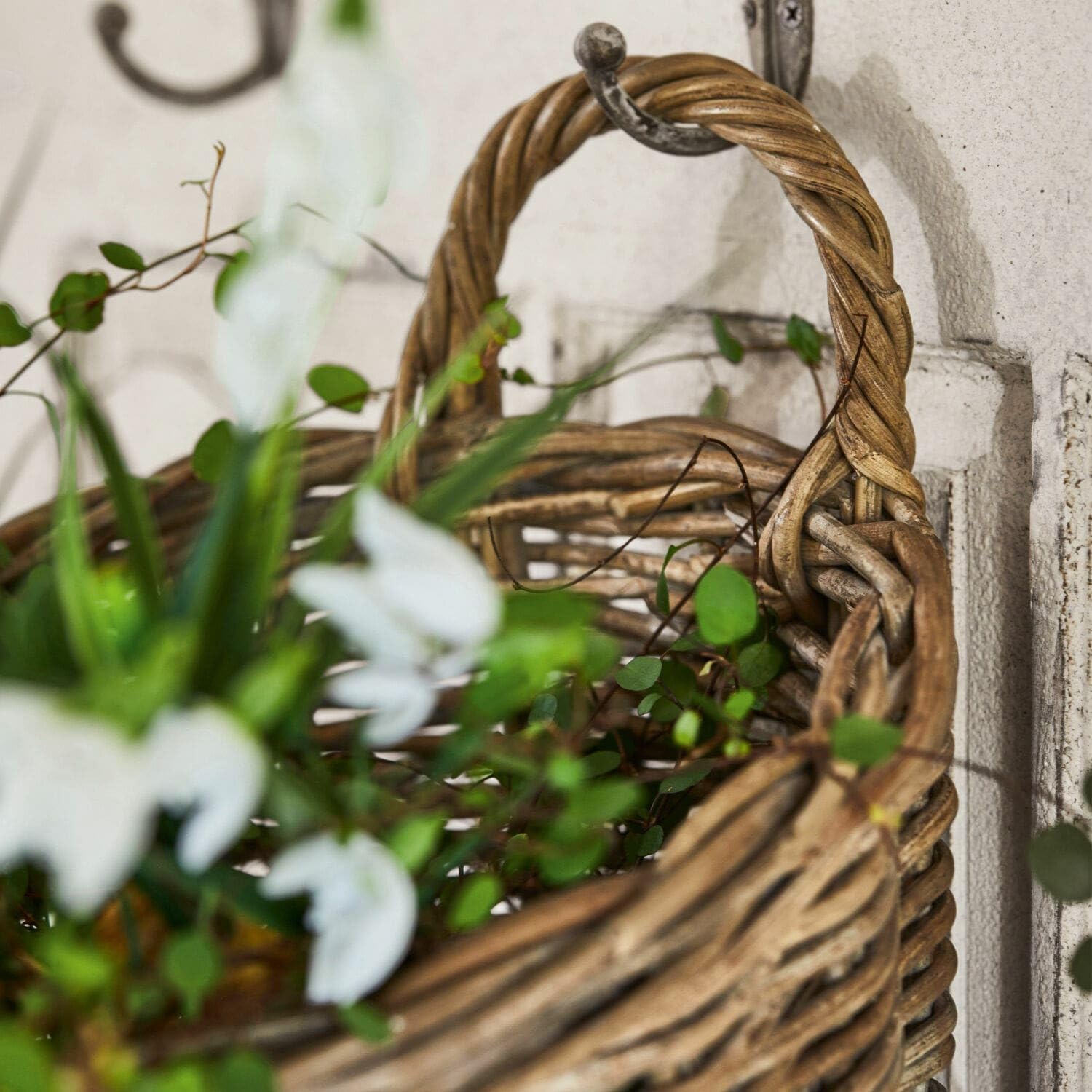 Loberon Korb Korovu, Gemütlicher Landhaus-Look, Rustikales Design, Handgeflochten, Aufbewahrung, Rattan, braun | Gemütlicher Landhaus-Look, Rustikales Design, Handgeflochten, Aufbewahrung, Rattan