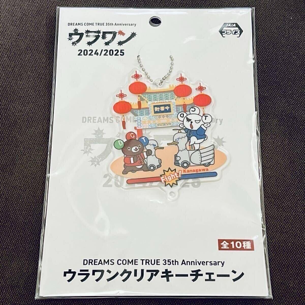 DREAMS COME TRUE 35th Anniversary ウラワン 2024/2025 クリアチェーン 神奈川 横浜 ドリ