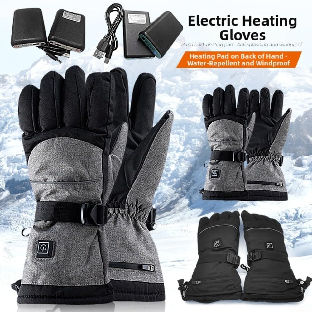 Guantes Eléctricos Impermeables Invierno Unisex