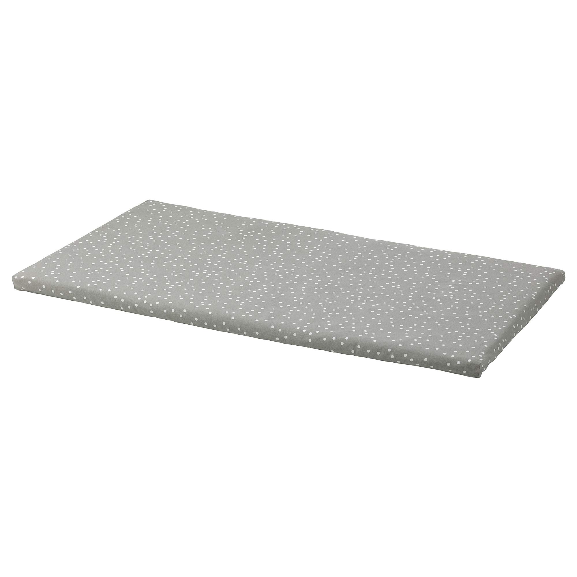 Coussin de banc 90 x 50 x 3 cm BÄNKKAMRAT galette de banquette à pois amovible