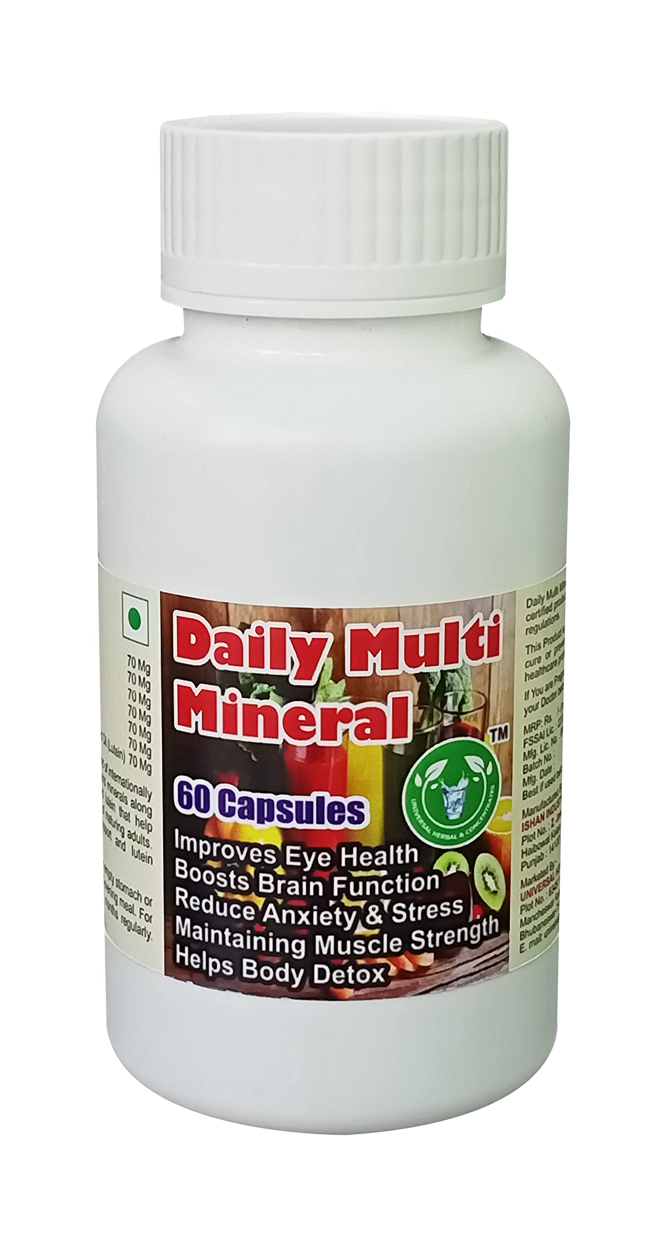 Daily Multi Mineral Capsule (Get One Bottle 50ml Daily Multi Mineral Drops Free)-image-28