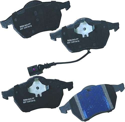 Vista 48 de Bendix Premium SBM8 - Pastillas de freno semimetálicas Premium para modelos seleccionados Buick Special, Camaro, Corvette, Phaeton, Olds F85, Vista