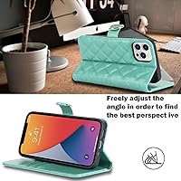 Vista 317 de Havaya Funda para iPhone 13 Pro Max y iPhone 12 Pro Max, cartera compatible con magsaf 2 en 1, desmontable magnética con tarjetero y ranura trasera