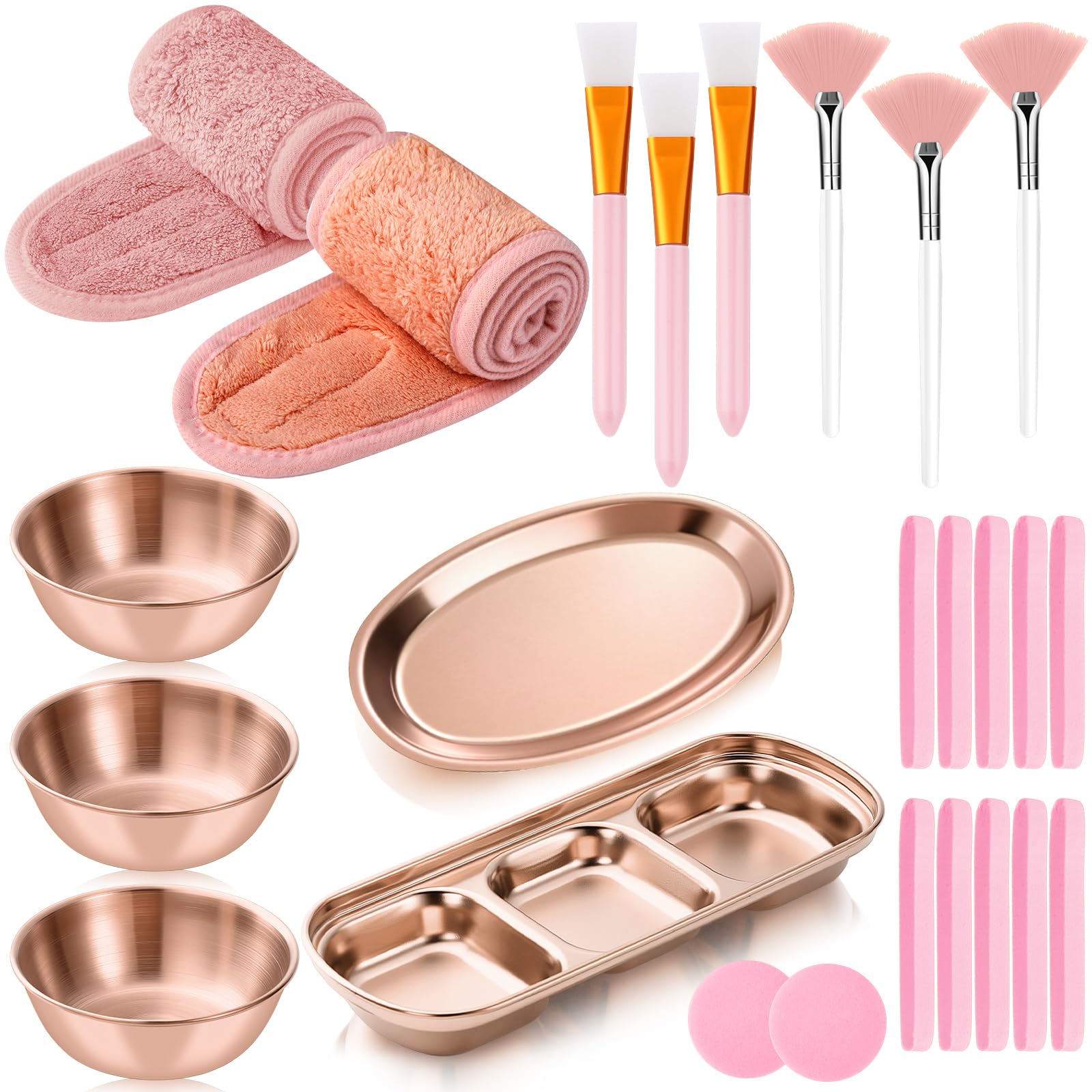 Amazon.com: LemonRoad 25 Pcs Esthetician Facial Supplies Set, 3