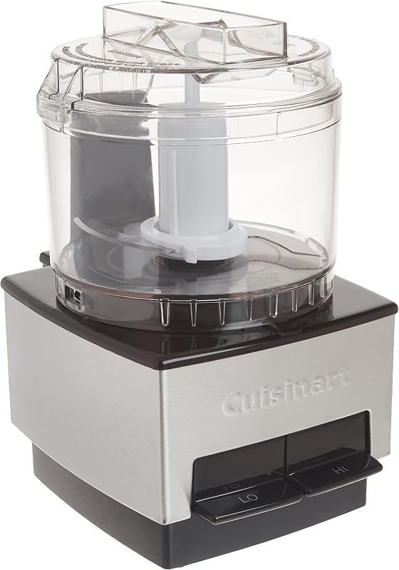 Procesador de alimentos Cuisinart Mini PREP personalizado, 2,63 tazas, plateado