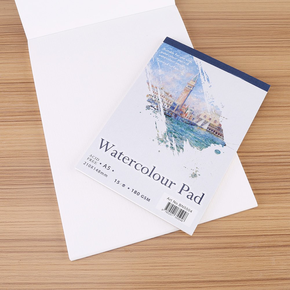 Amazon.co.jp: A4/A5スケッチブック 水彩画用紙 水彩紙 パッド