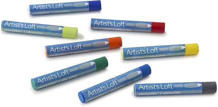 Artist's Loft Oil Pastels Fundamentals - Assorted Oil Pastels for Drawing, Blending, and Painting - 1 Set