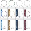 TONGMAO Luggage-tags, Clear Zip Seal Waterproof Cruise Holders for 8 Holland America & Carnival Items, Steel Loops, Vacation Must-Haves