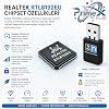 محول واي فاي PrimeX PX-WF3 Realtek RTL8192EU بسرعة 300 ميجابت في الثانية، محول لاسلكي USB بسرعة 300 ميجابت في الثانية، دونجل واي فاي 2.4 جيجابت، مستقبل واي فاي USB (Win10/11/Linux Plug and Play)