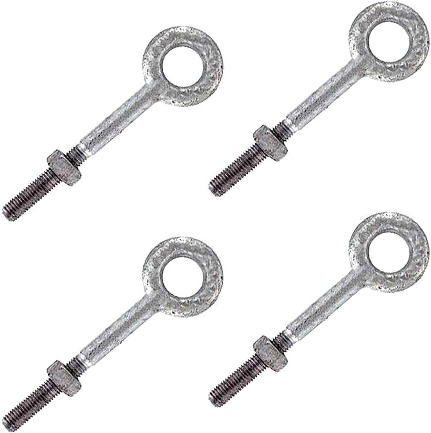 US Cargo Control 3/4" x 6" Galvanized Eye Bolt - 4 Pack