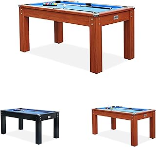 RACK Bolton 5.5-Foot Billiard/Pool Table – Budget, Traditional Table for Adults & Kids, Miniature Pool Table for Home Game Rooms
