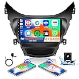 4+64GB Radio for Hyundai Elantra 2011 2012 2013 Android 15 CarPlay Stereo 8 Core 9