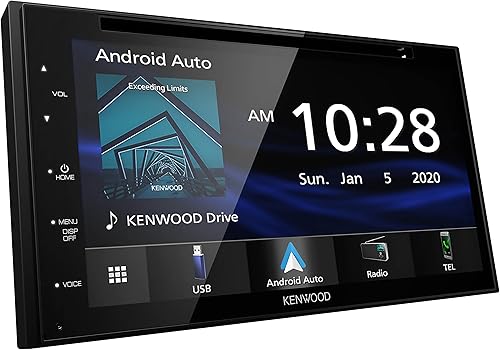 Miniatura 4 de Kenwood DDX5707S - Receptor de DVD de pantalla capacitiva de 6,8" con reproducción de coche, Android Auto, y Bluetooth