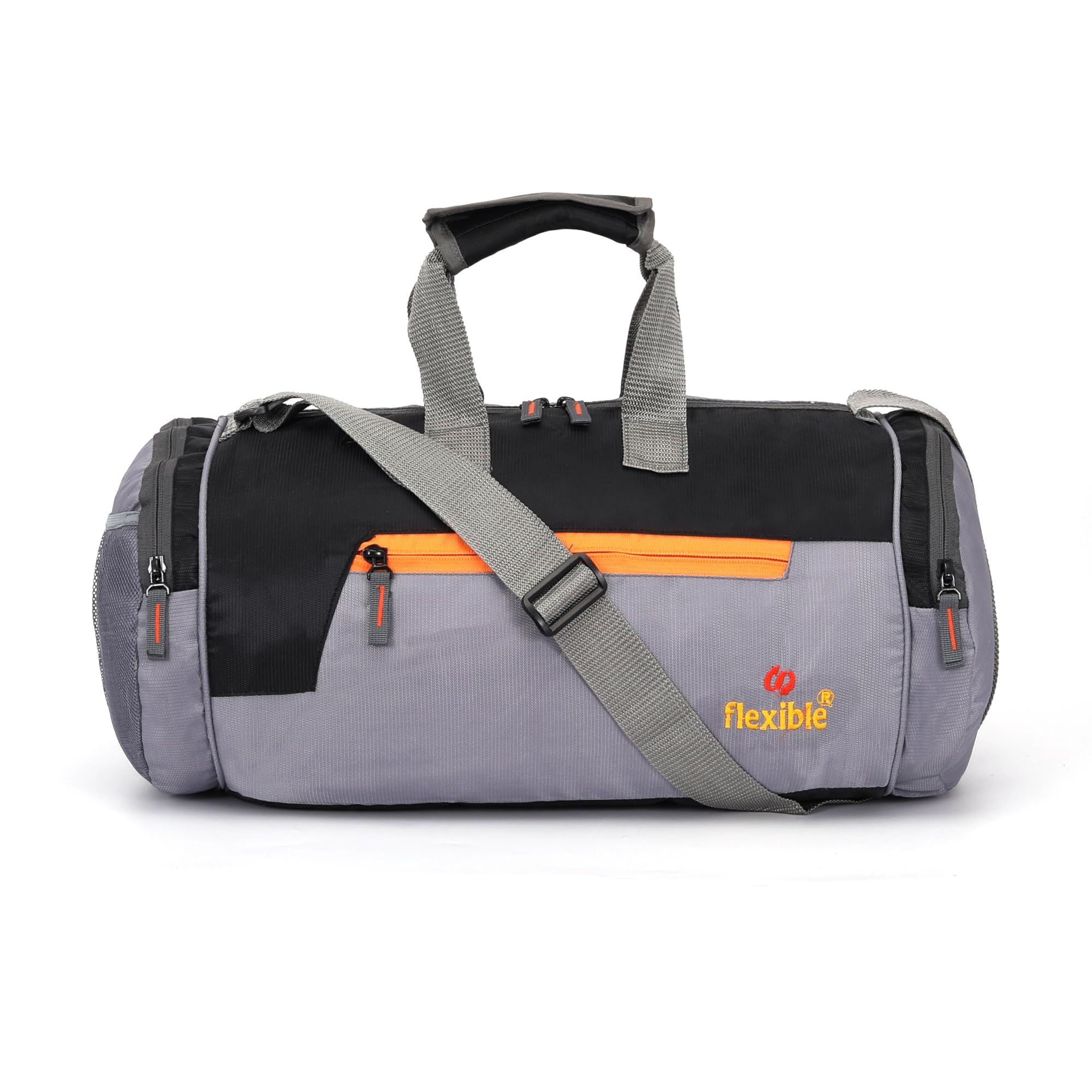 25L Lightweight Gym Duffle Bag,Sports Bag,Yoga Bag,Travel Bag Unisex (Grey)-image-14