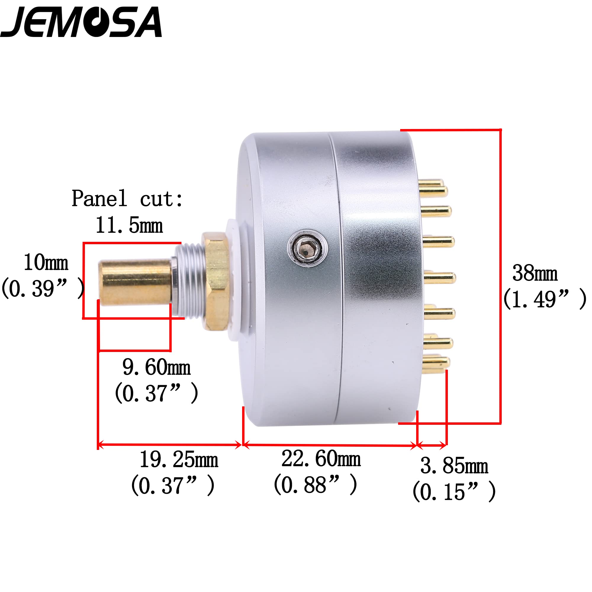 Amazon.co.jp: JEMOSA EIZZ 1個 3ウェイ 4ウェイ 3ポジション