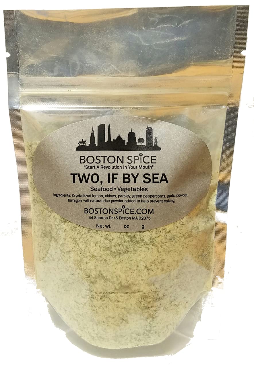 Boston Spice Two If By Sea Handmade Gourmet Lemon Seafood