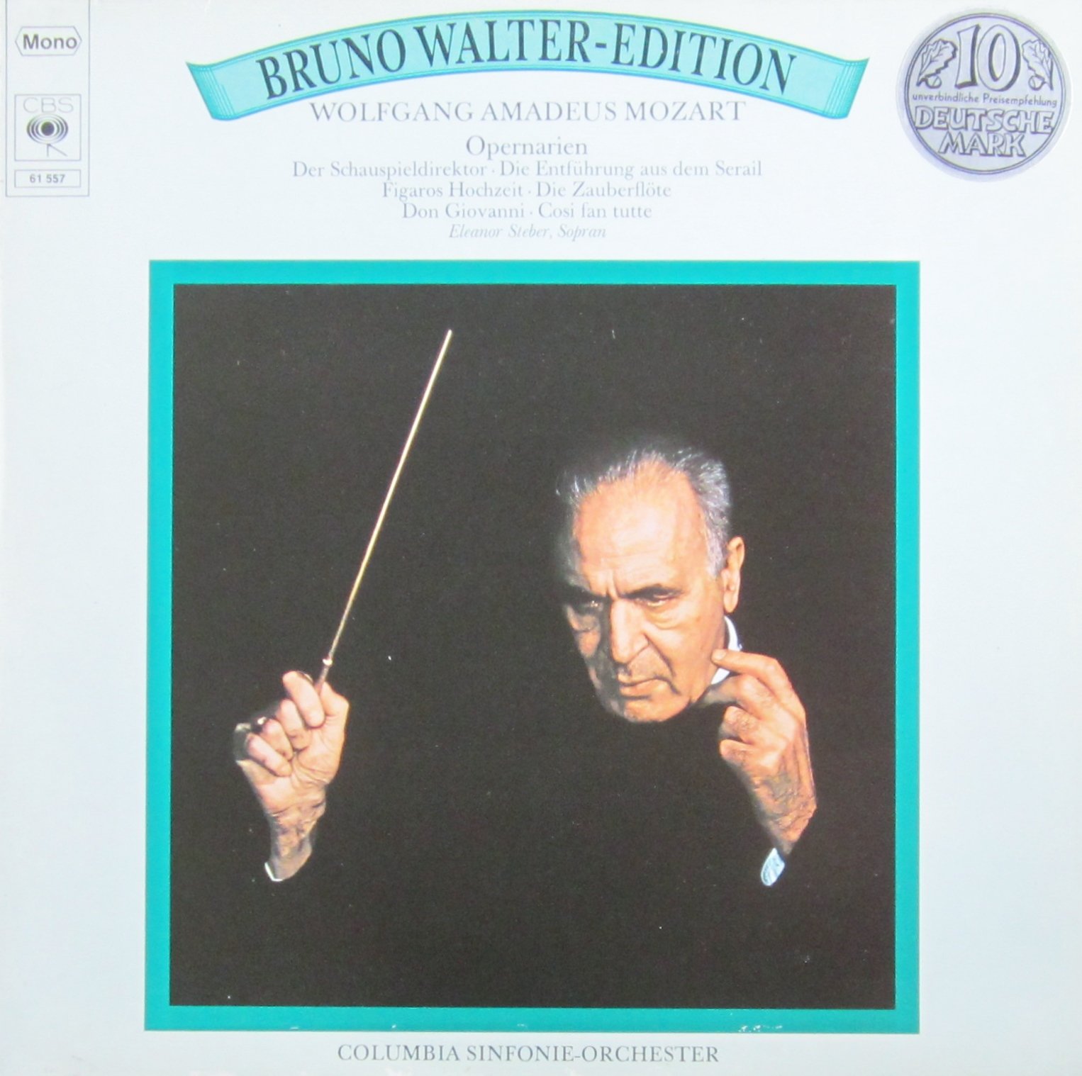 Mozart: Opernarien (Bruno Walter-Edition) [Vinyl LP] [Schallplatte]