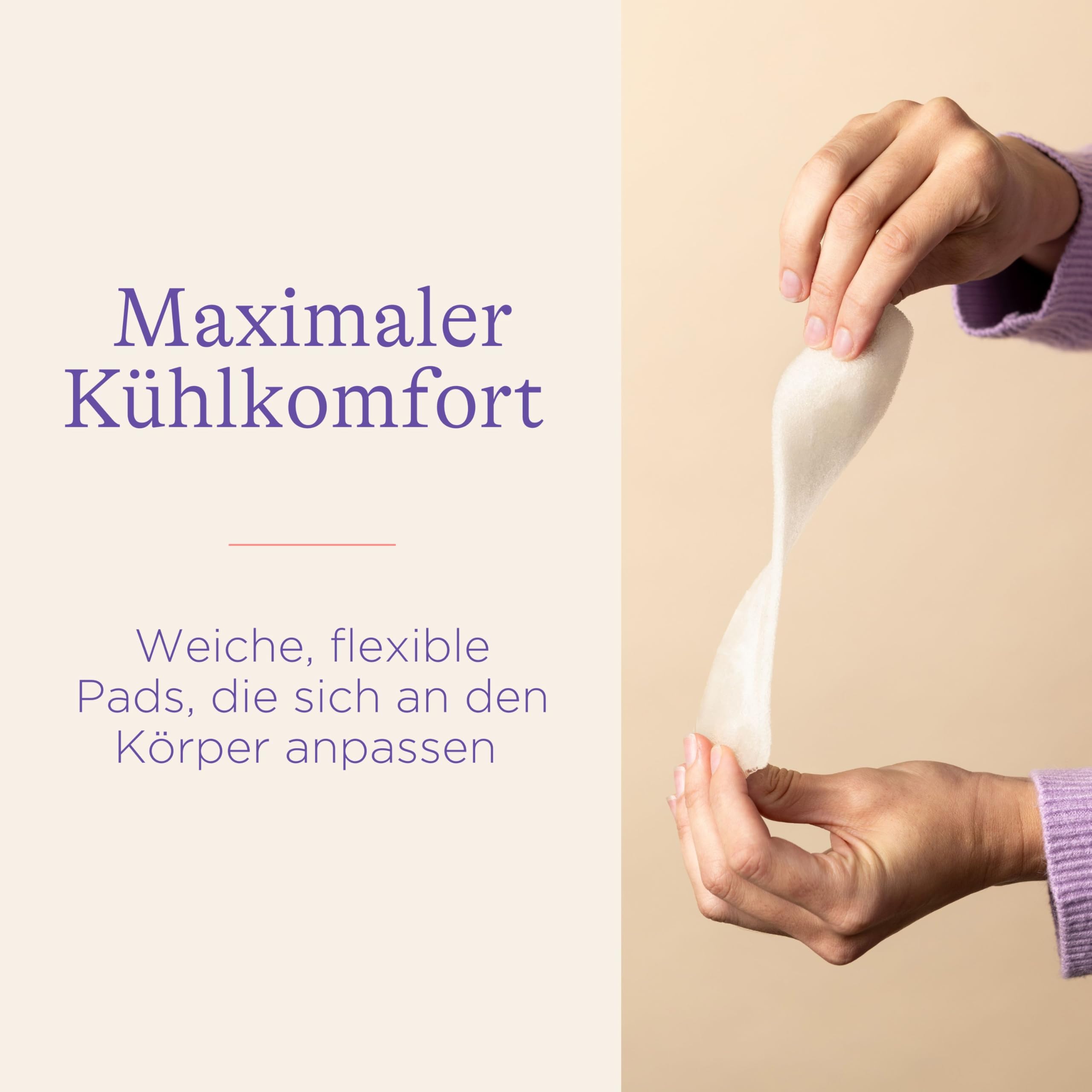 Lansinoh Intimpad Cool & Care​ - maximaler Kühlkomfort & Pflege im Wochenbett - feuchtigkeitsspendendene Gel-Pads mit Bio Aloe Vera und Hamamelis - 8 Stück