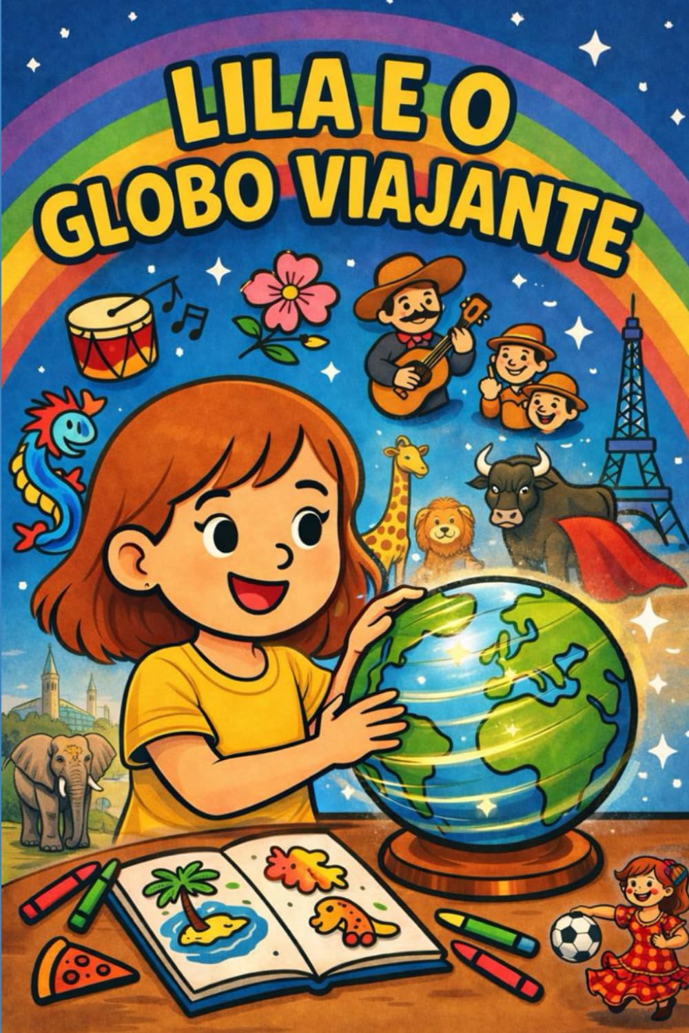 Lila e o Globo Viajante: Uma viagem mágica pelo mundo