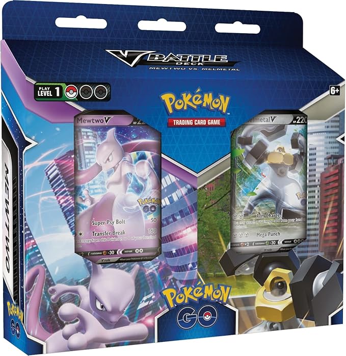 Pokemon TCG: Pokemon GO V Battle Deck Mewtwo vs. Melmetal miniatura 3