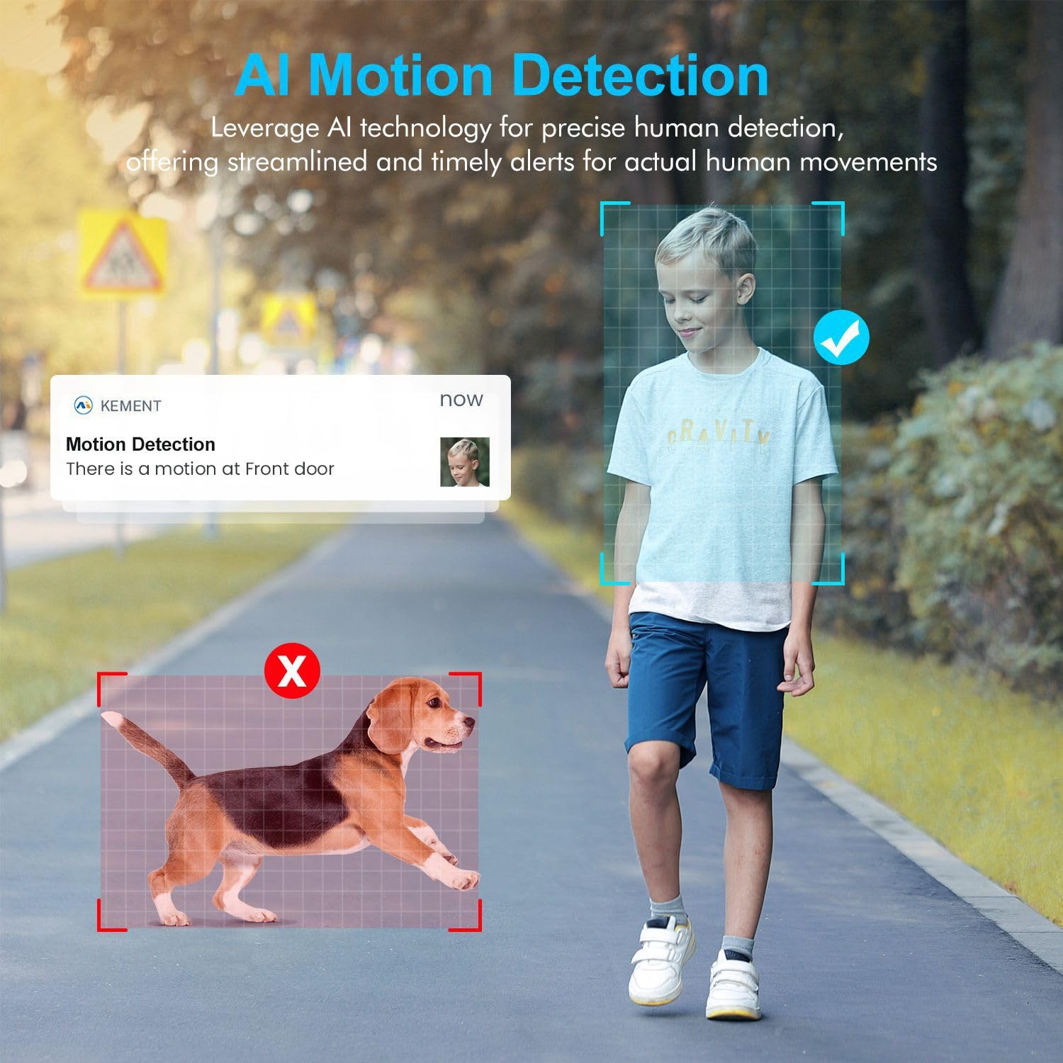 TKMARS Caméra de Surveillance WiFi extérieure sans Fil à énergie Solaire Caméra Basse consommation avec Vision Nocturne Haute définition et accès à Distance (Blanc)