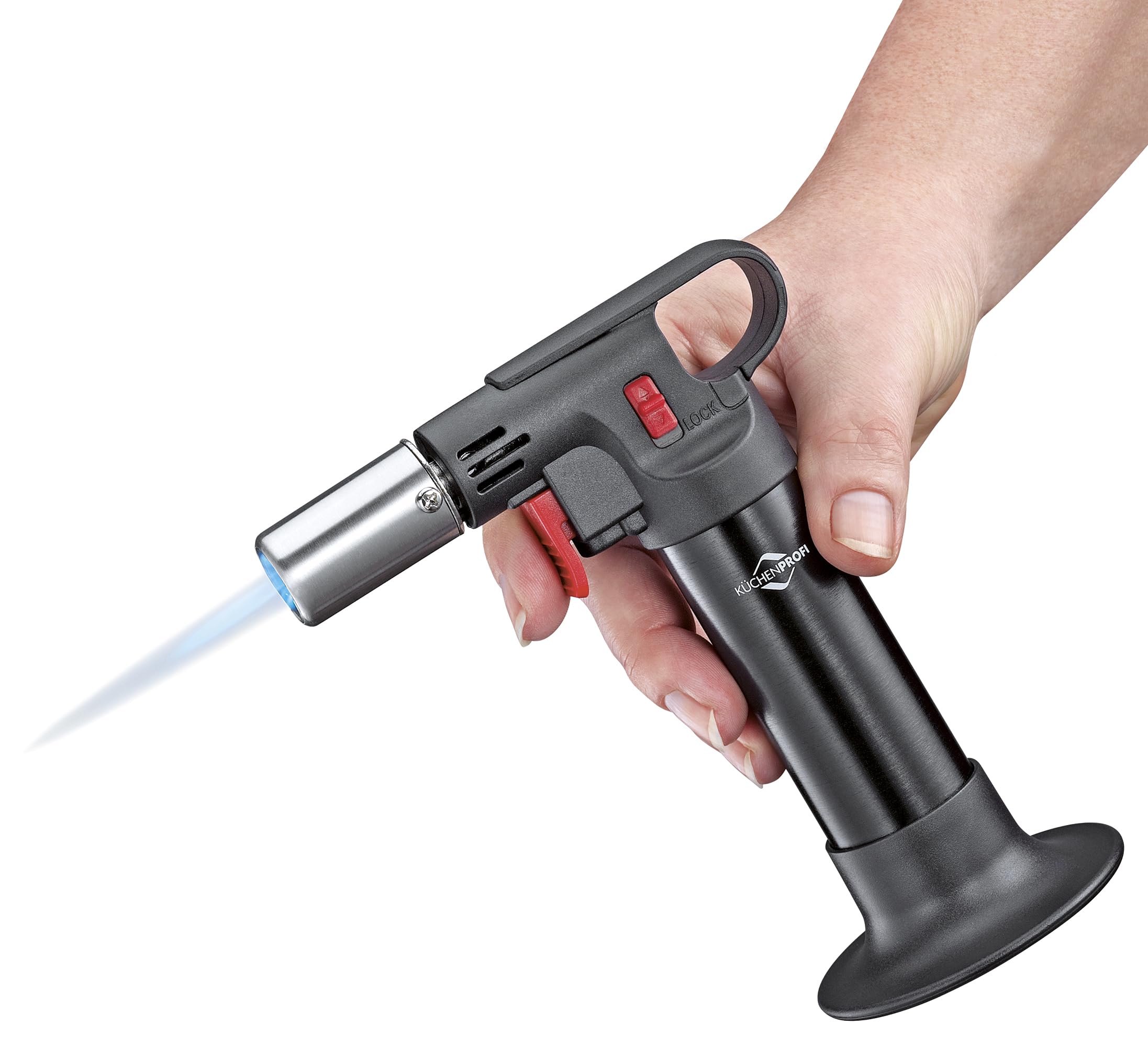 Image secondaire de Chalumeau de Cuisine Professionnel Küchenprofi - Flamme Réglable et Rechargeable