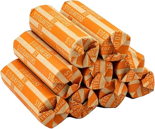 Miniatura 5 de Conjunto de Envoltorios Planos a Rayas para Monedas 100