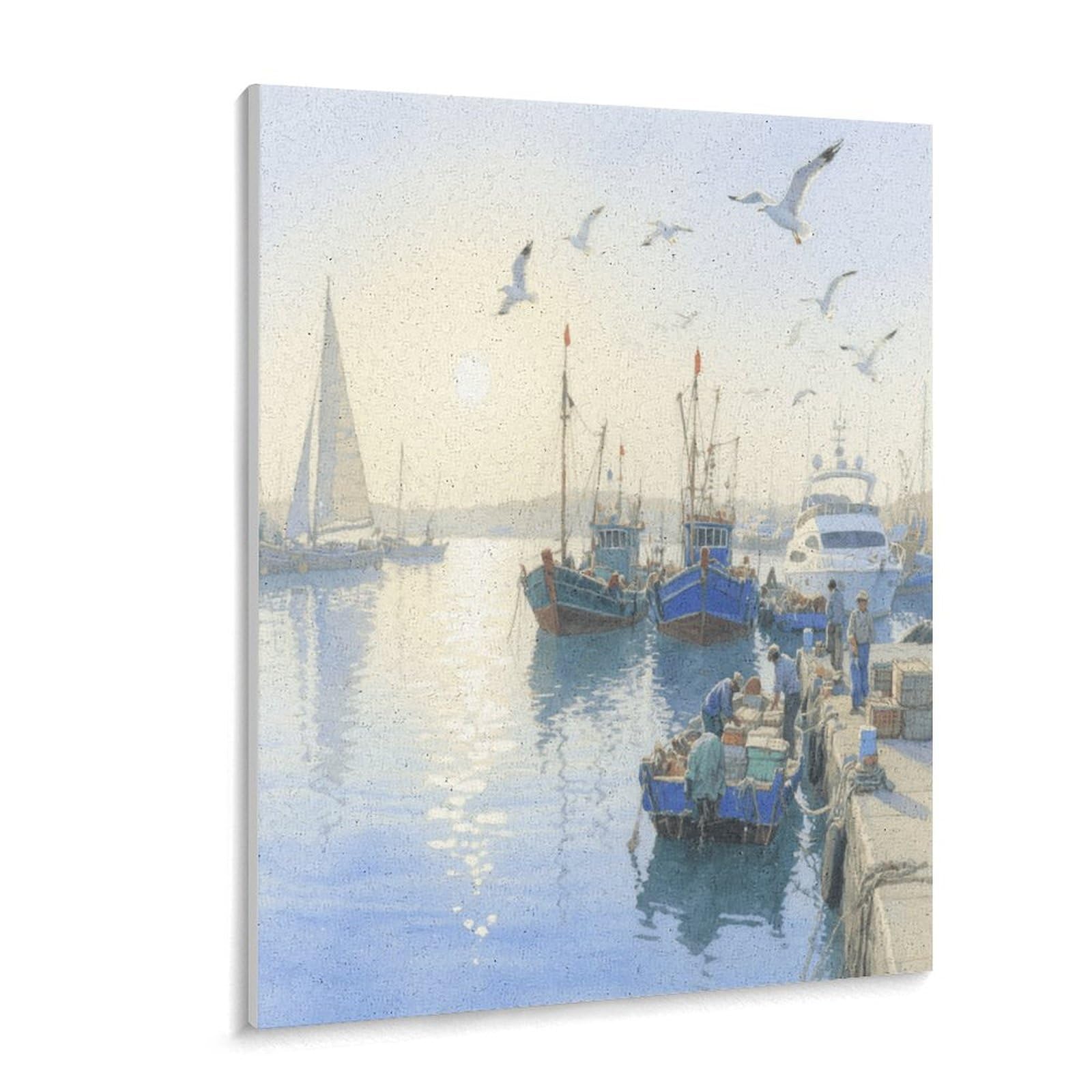 KOAYUBFC Malen-nach-Zahlen-Set für Erwachsene und Anfänger, Erwachsene, Malen-nach-Zahlen-Kits auf Leinwand, Acryl-Ölfarben, Gemälde mit Pinseln als Geschenk, Wanddekoration