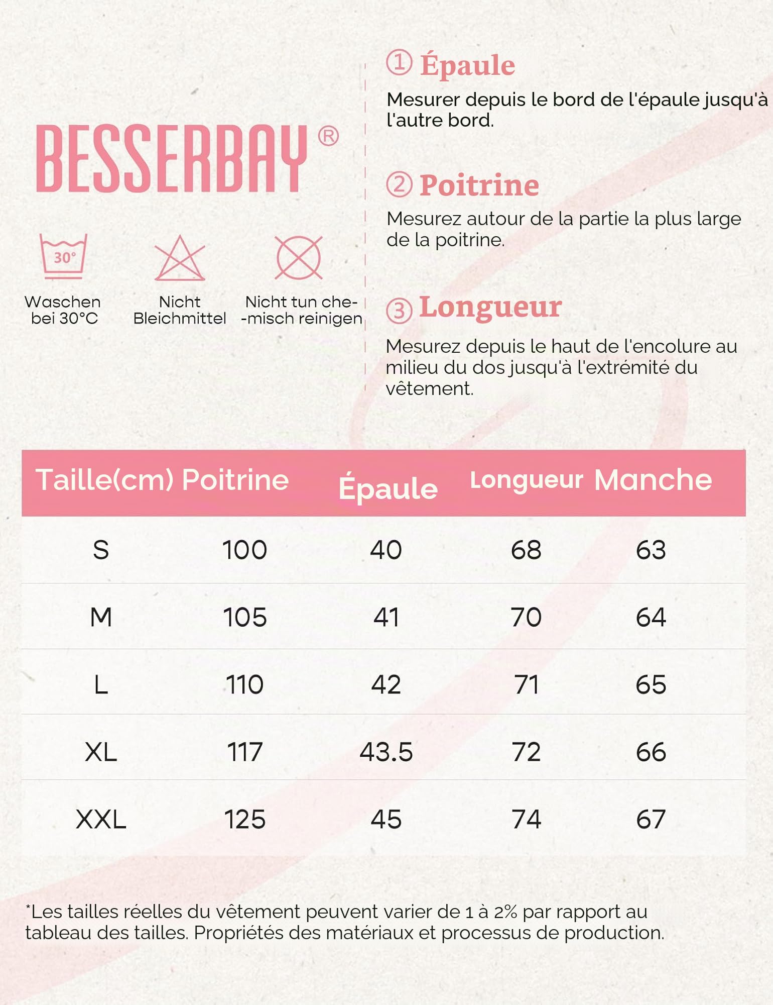 BesserBay Veste d'hiver chaude en polaire à col montant pour femme avec fermeture éclair intégrale S-XXL