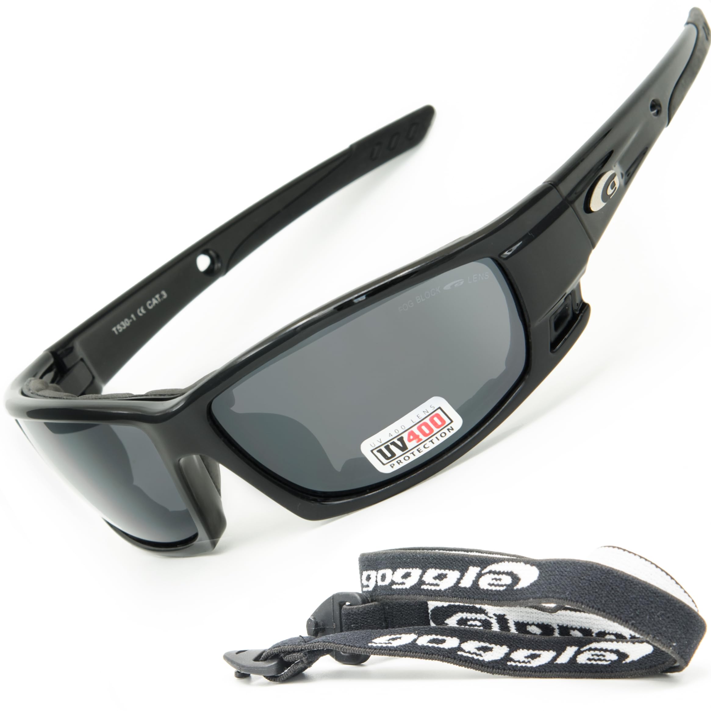 GOGGLE Okulary sportowe z paskiem