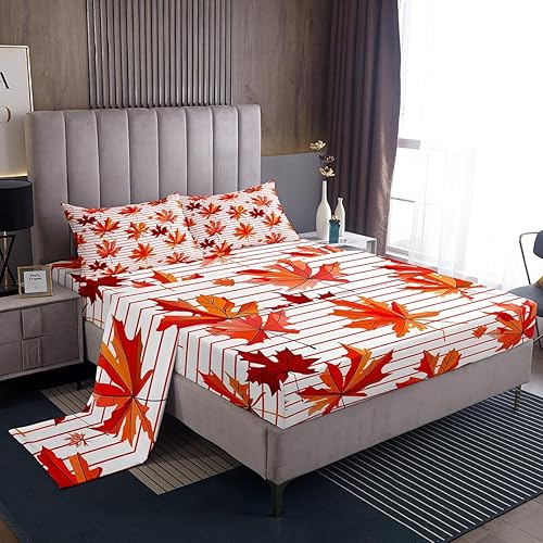 Vista 23 de Erosebridal Sábanas de muñeco de nieve tamaño matrimonial, juego de sábanas de esquí kawaii para árbol de Navidad, sábana bajera ajustable