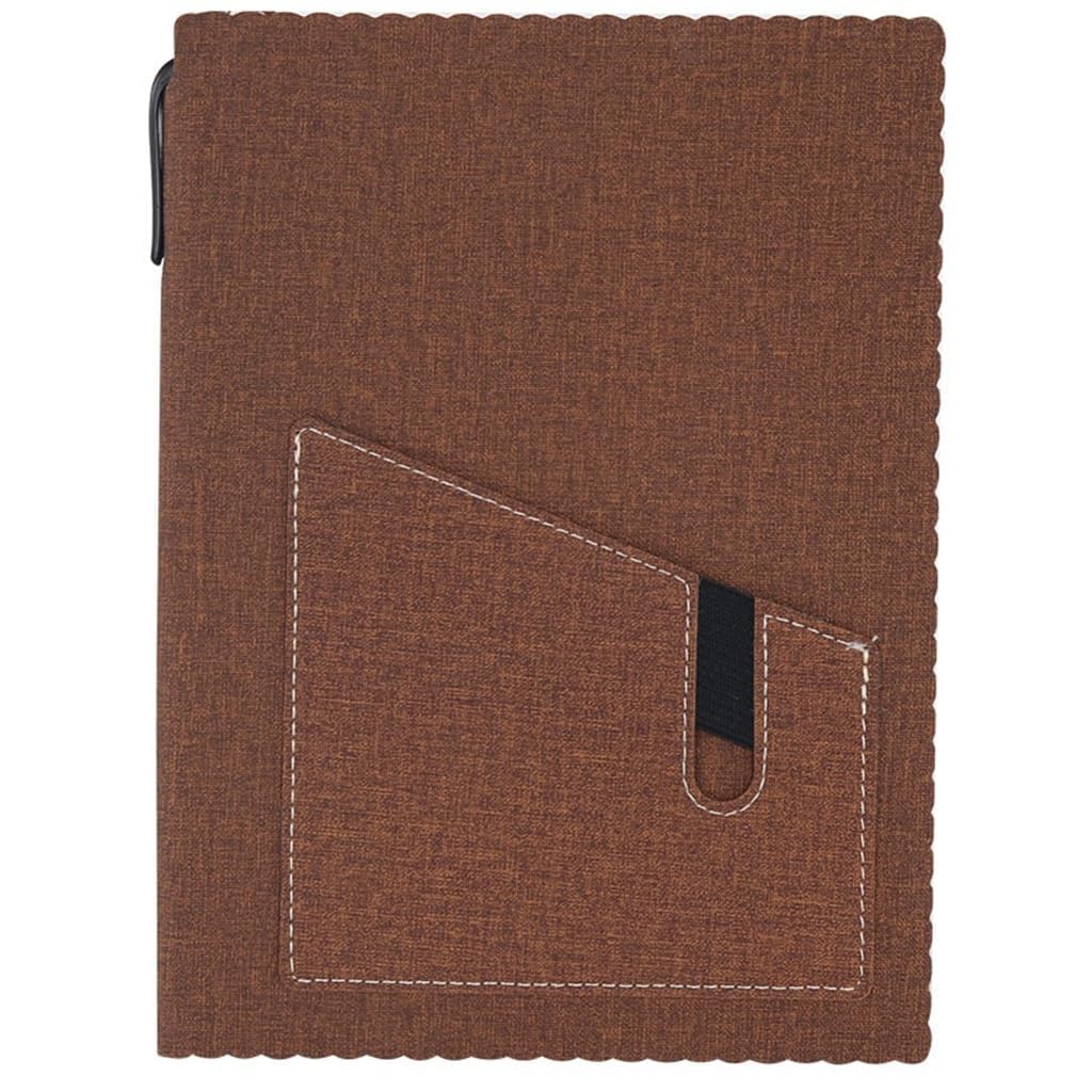 Cuaderno Pipu de Tapa Dura de Cuero Suave, Diario for Estudiantes, Cuaderno A5