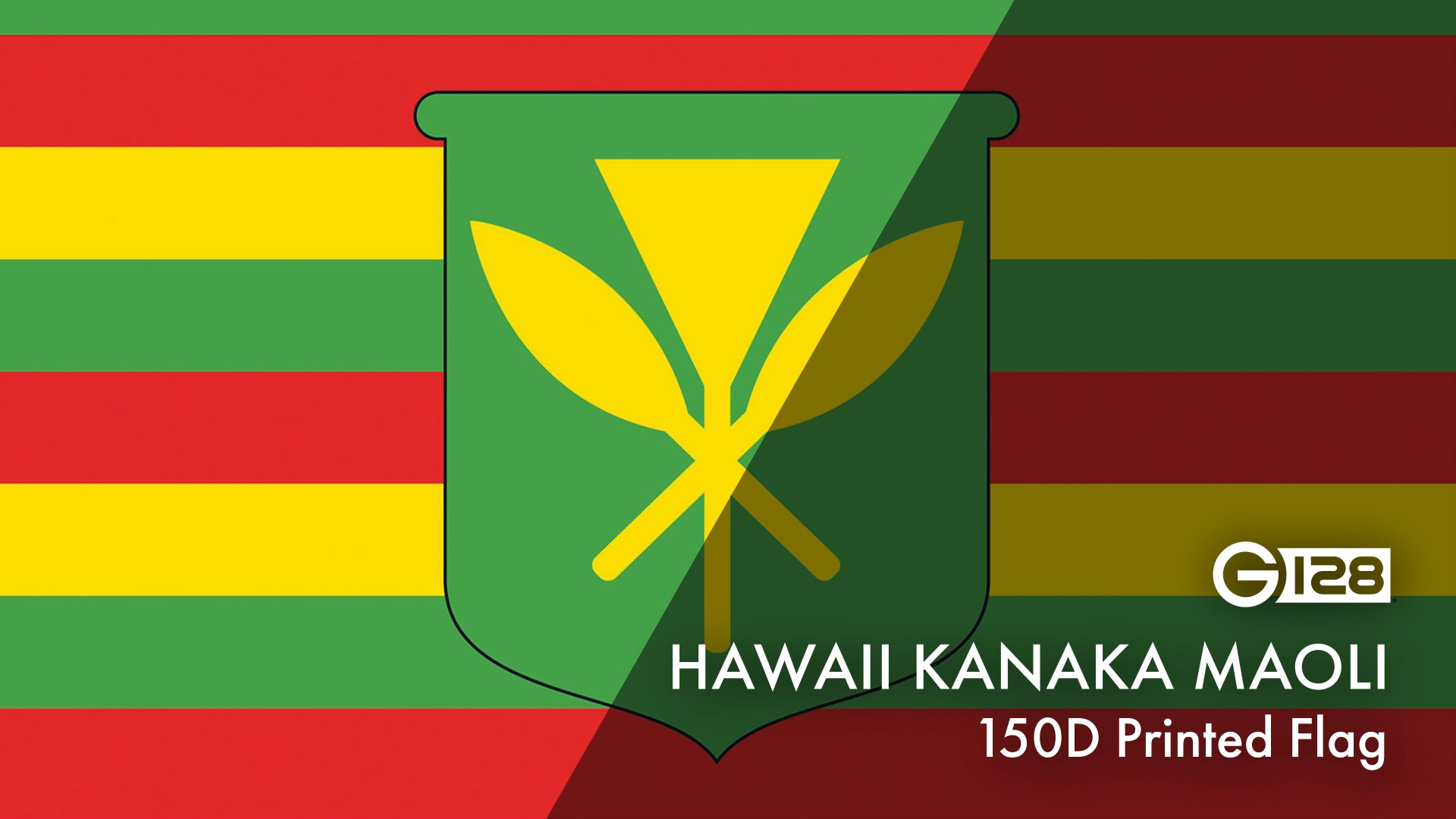 Amazon.com : G128 10 Pack: Hawaii Kanaka Maoli Flag | 3x5 Ft