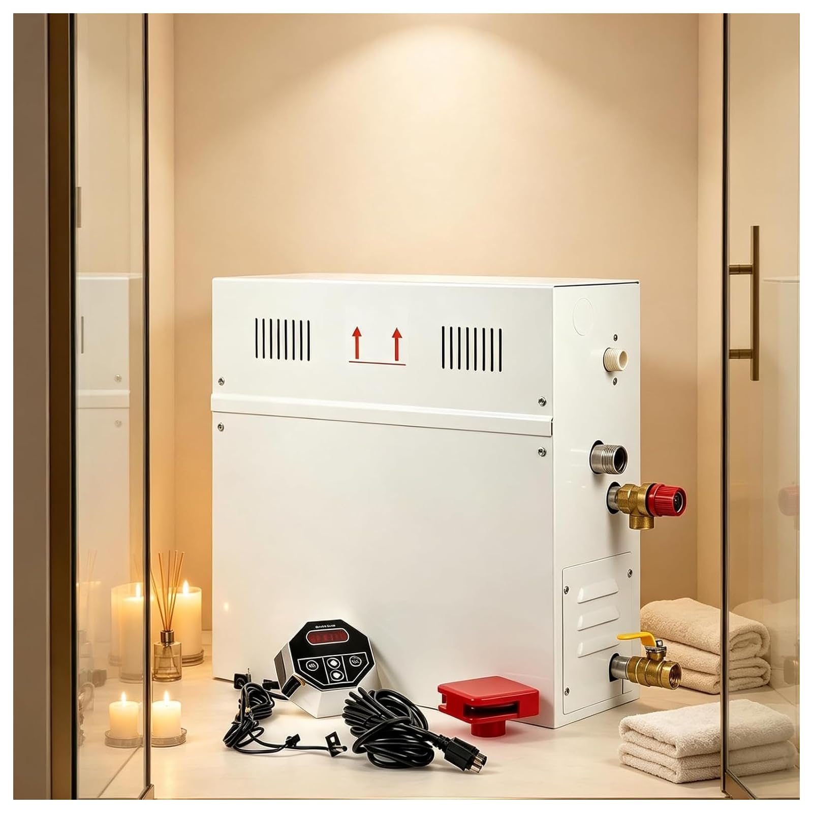 Generatore di sauna per doccia con regolatore di atomizzazione digitale 3KW