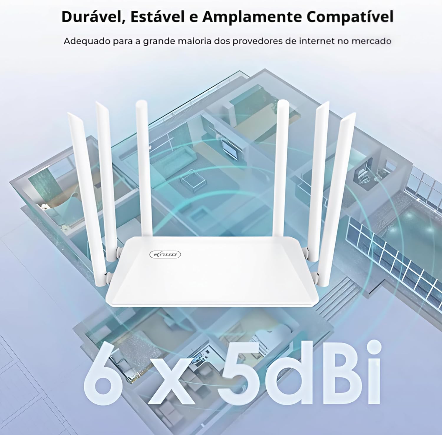 Roteador WiFi 5G Gigabit: Testado por 7 dias com sinal ultra forte