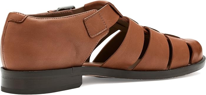 Мужские сандалии Johnston & Murphy Baldwin Fisherman, цвет: Красное дерево — фото 7