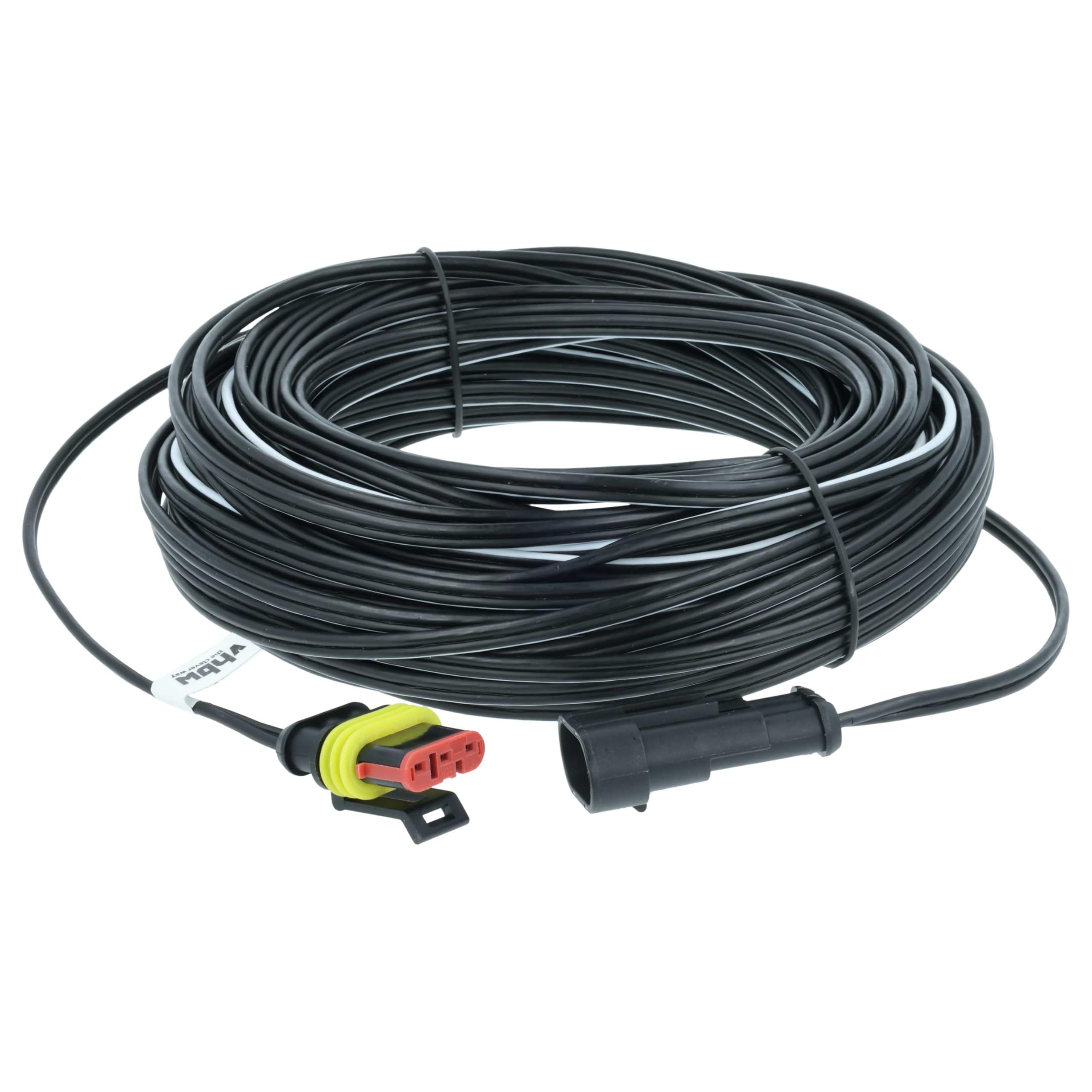 Vhbw Cable De Baja Tensión, Cable Transformador Compatible Con Gardena Robotic R38li R40li R80li Sileno City Sileno R100li Cortacesped 20 M 30375145