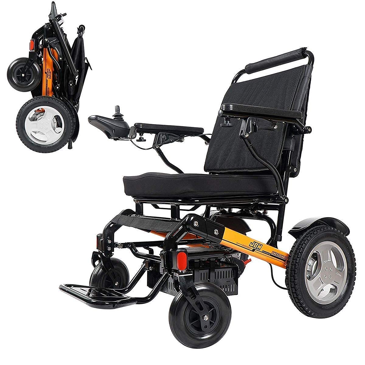 Amazon.co.jp: 椅子、電動ホイール折りたたみ式軽量高齢者障害者