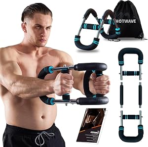 HOTWAVE Twister Arm Trainer Chest Workout Equipment Exerciser for Men Adjustable Arm and Chest Twister Trainer for Women